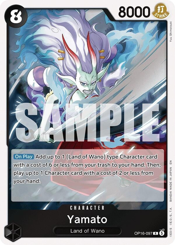 Image for Yamato (097) (OP16-097) (The Time of Battle) (OP16) - One Piece Card Game