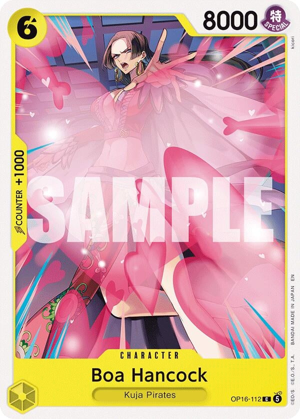 Image for Boa Hancock (112) (OP16-112) (The Time of Battle) (OP16) - One Piece Card Game