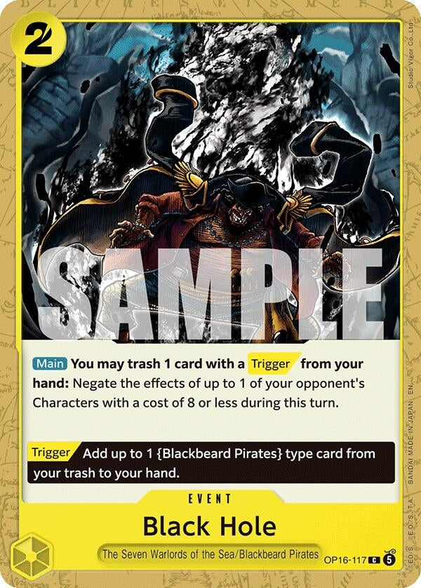 Image for Black Hole (OP16-117) (The Time of Battle) (OP16) - One Piece Card Game