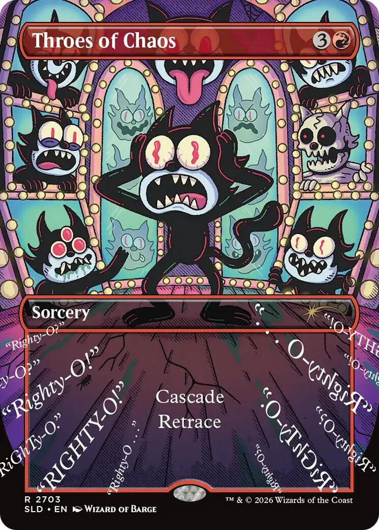 Image for Throes of Chaos (2703) (Secret Lair Drop Series) (SLD) - Magic: The Gathering