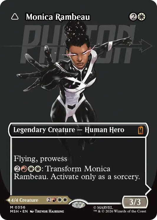 Image for Monica Rambeau (Borderless) (0356) (356) (Marvel Super Heroes) - Magic: The Gathering