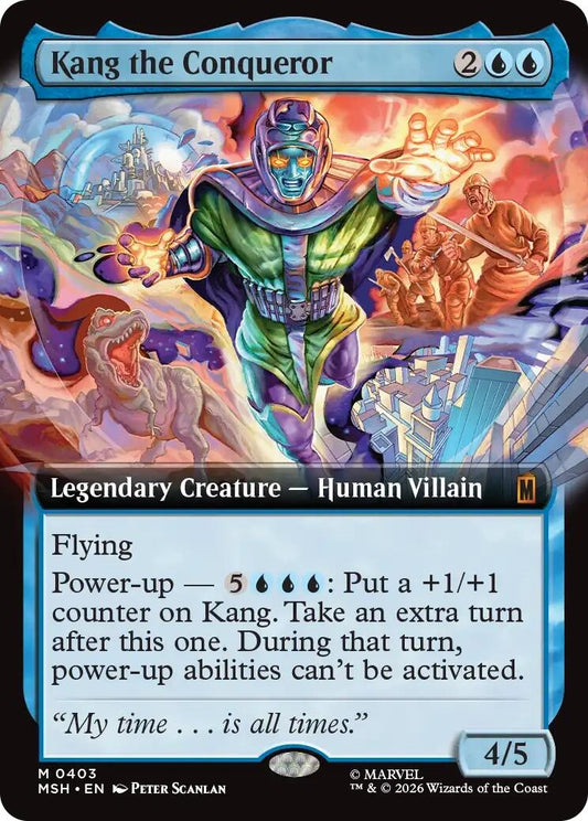 Image for Kang the Conqueror (Extended Art) (403) (Marvel Super Heroes) - Magic: The Gathering