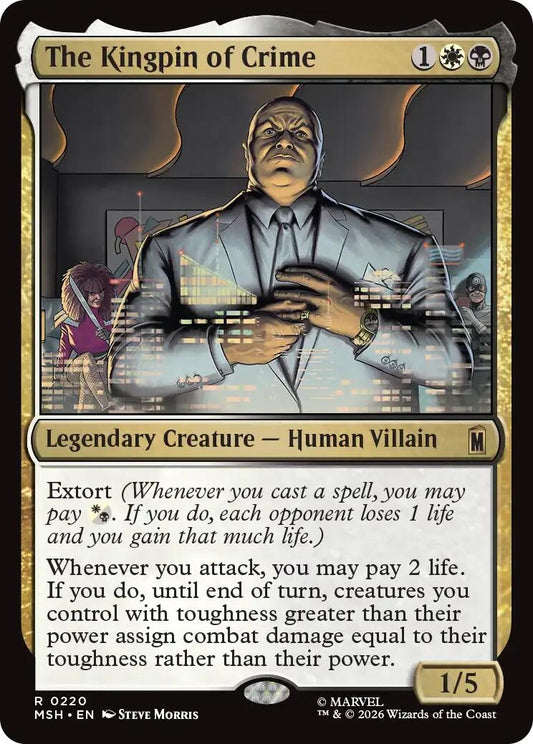Image for The Kingpin of Crime (220) (Marvel Super Heroes) - Magic: The Gathering