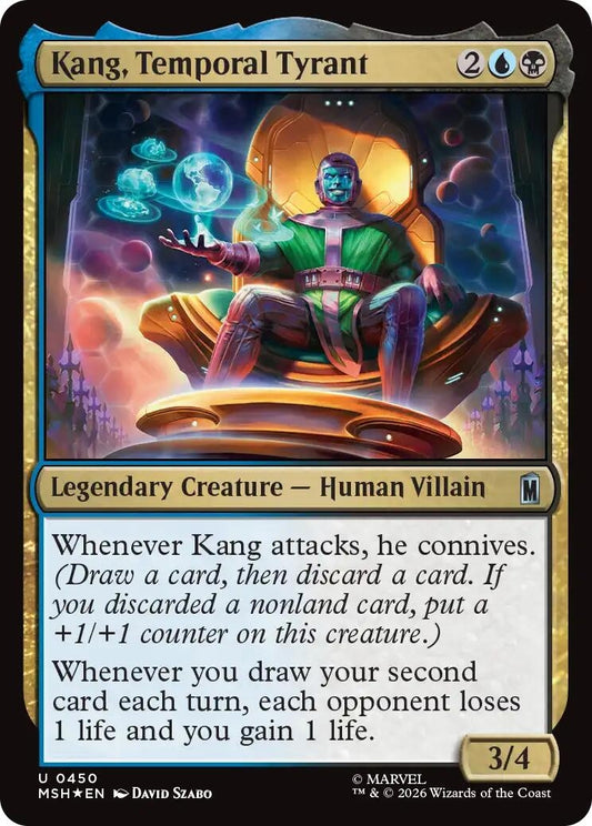 Image for Kang, Temporal Tyrant (Surge Foil) (450) (Marvel Super Heroes) - Magic: The Gathering