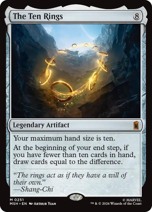 Image for The Ten Rings (251) (Marvel Super Heroes) - Magic: The Gathering