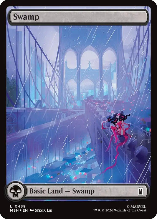 Image for Swamp (0438) (Surge Foil) (438) (Marvel Super Heroes) - Magic: The Gathering
