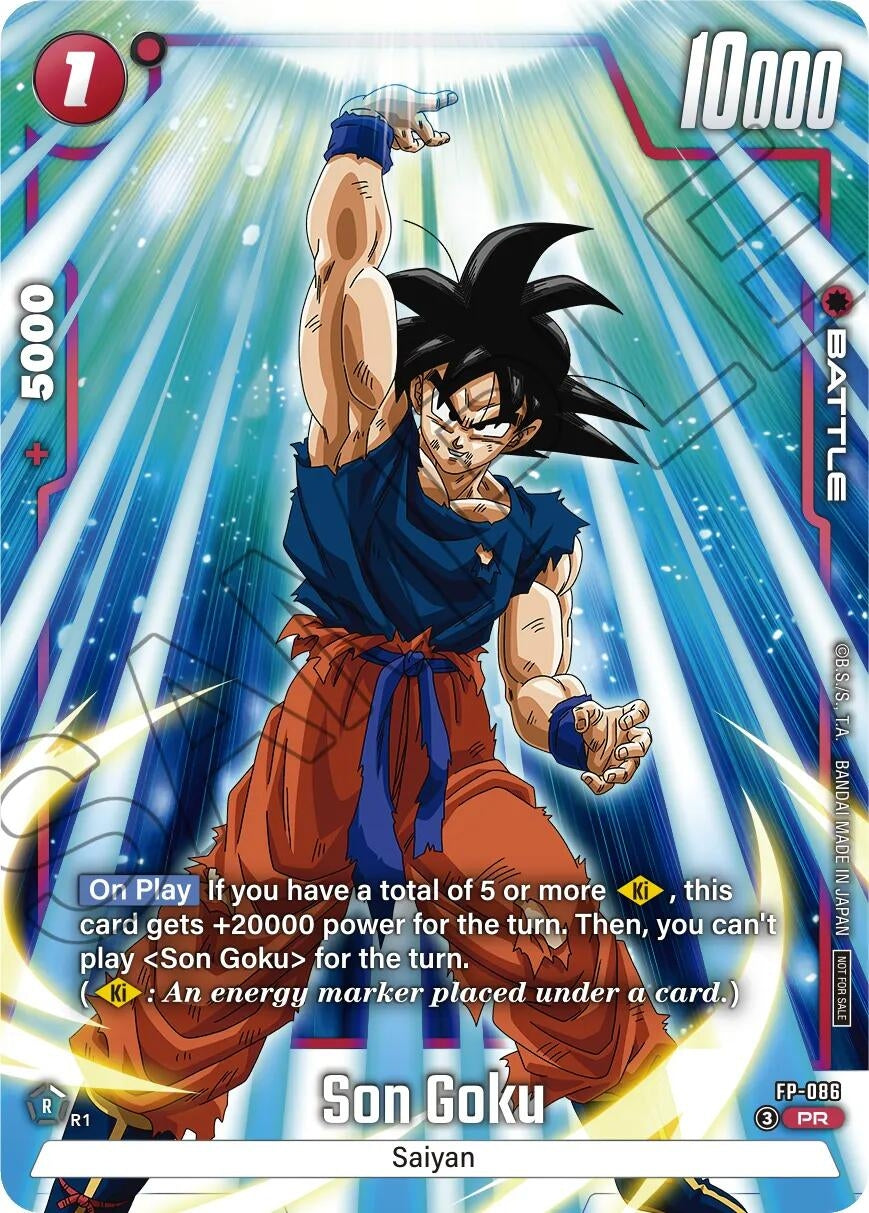 Image for Son Goku - FP-086 (Tournament Pack 11) (FP-086) (Tournament and Championship Promos) (DBSFW_TPR) - Dragon Ball Super: Fusion World
