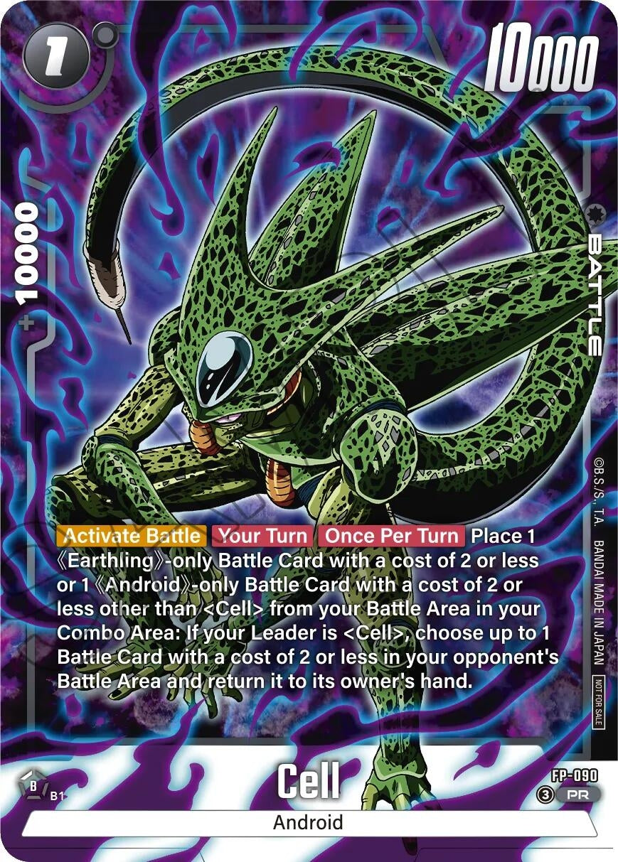 Image for Cell - FP-090 (Tournament Pack 11) (FP-090) (Tournament and Championship Promos) (DBSFW_TPR) - Dragon Ball Super: Fusion World