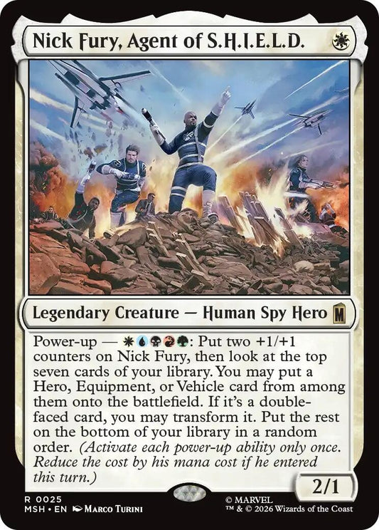 Image for Nick Fury, Agent of S.H.I.E.L.D. (25) (Marvel Super Heroes) - Magic: The Gathering