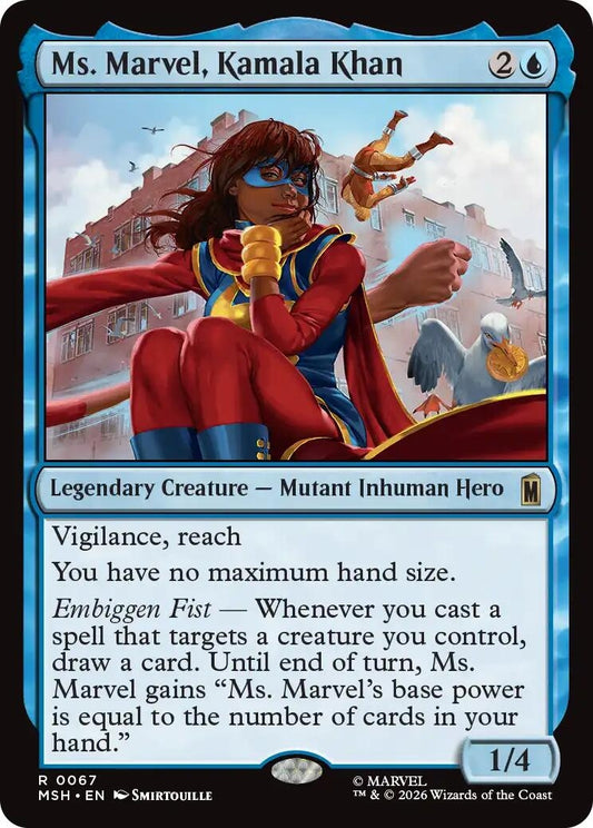 Image for Ms. Marvel, Kamala Khan (67) (Marvel Super Heroes) - Magic: The Gathering