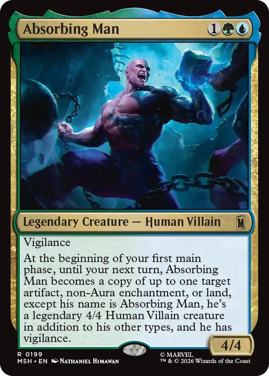 Image for Absorbing Man (199) (Marvel Super Heroes) - Magic: The Gathering