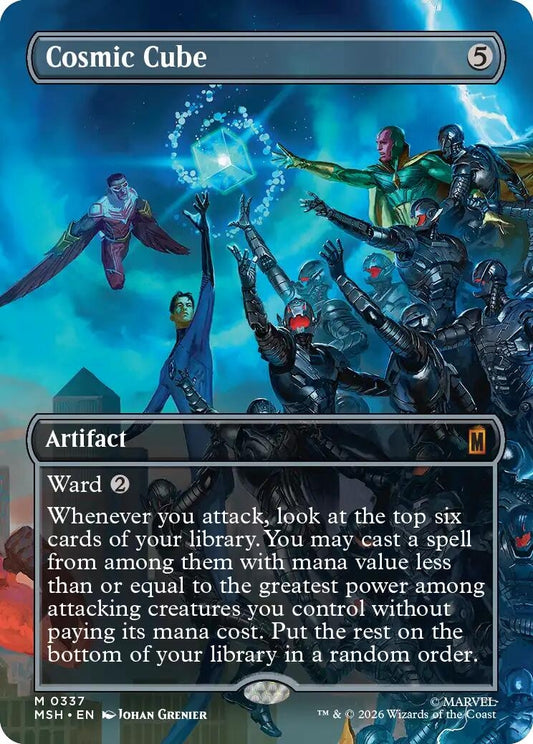 Image for Cosmic Cube (Borderless) (0337) (337) (Marvel Super Heroes) - Magic: The Gathering