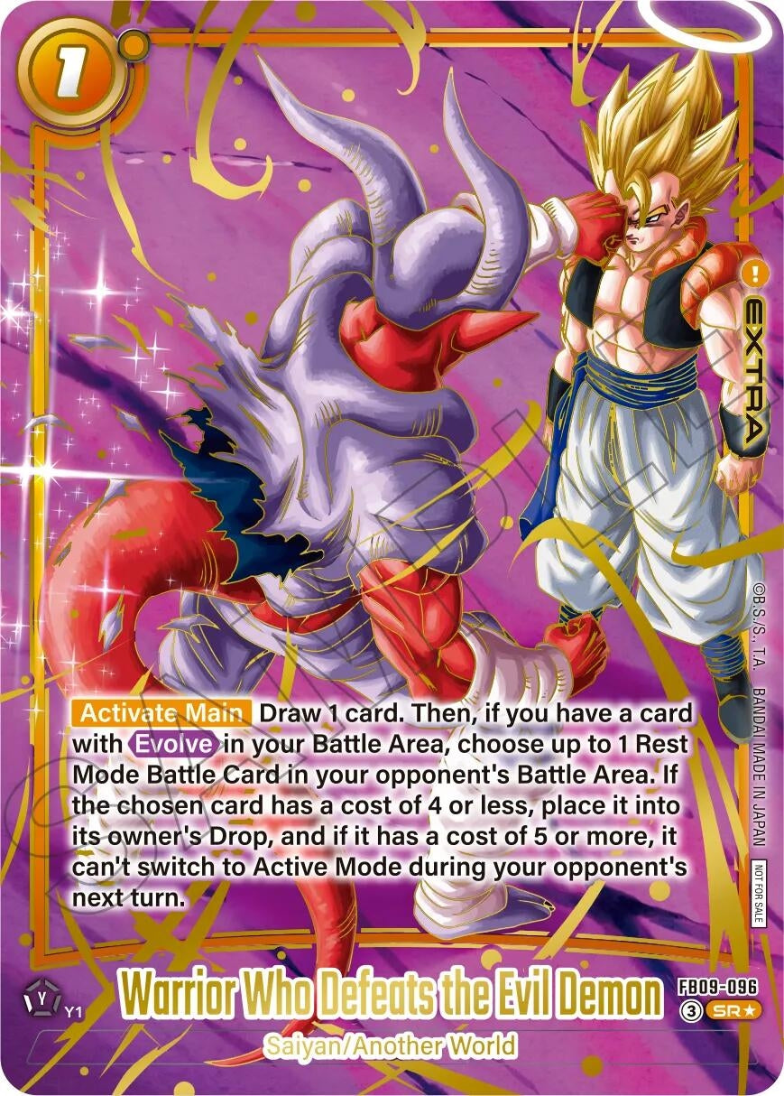 Image for Warrior Who Defeats the Evil Demon (Ultimate Battle 2026 Vol. 3) (FB09-096) (Tournament and Championship Promos) (DBSFW_TPR) - Dragon Ball Super: Fusion World
