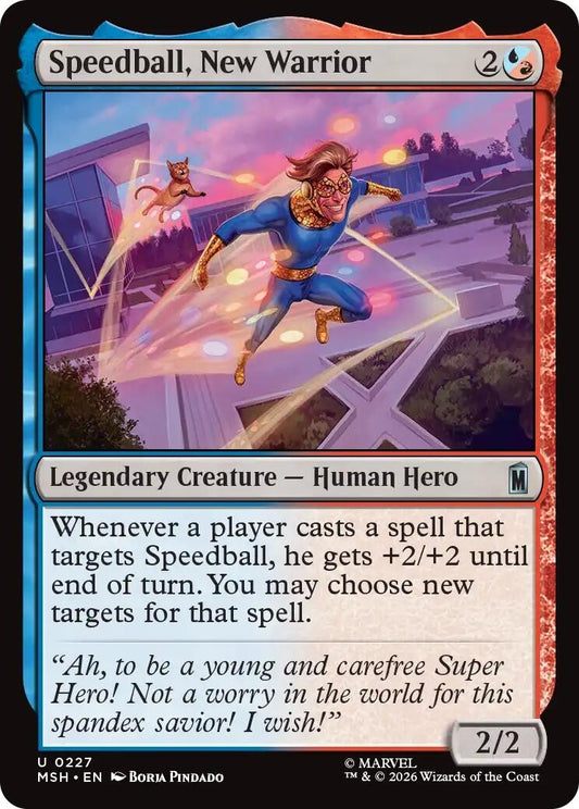 Image for Speedball, New Warrior (227) (Marvel Super Heroes) - Magic: The Gathering
