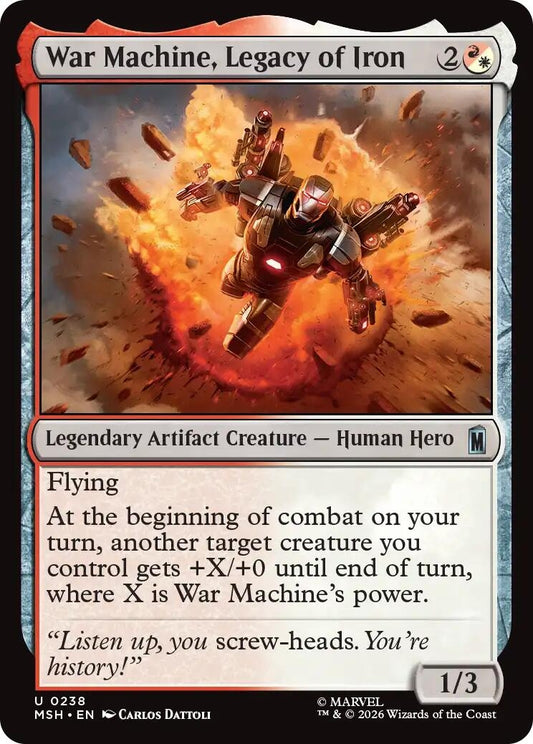 Image for War Machine, Legacy of Iron (238) (Marvel Super Heroes) - Magic: The Gathering