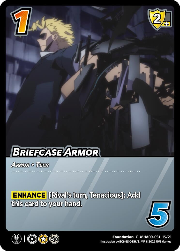 Image for Briefcase Armor (MHA09-CS1 15/21) (Challenger Series: My Hero Academia - Final Battle) - UniVersus