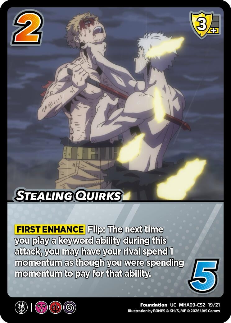 Image for Stealing Quirks (MHA09-CS2 19/21) (Challenger Series: My Hero Academia - Final Battle) - UniVersus