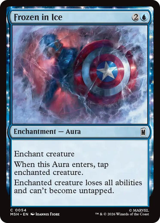 Image for Frozen in Ice (54) (Marvel Super Heroes) - Magic: The Gathering