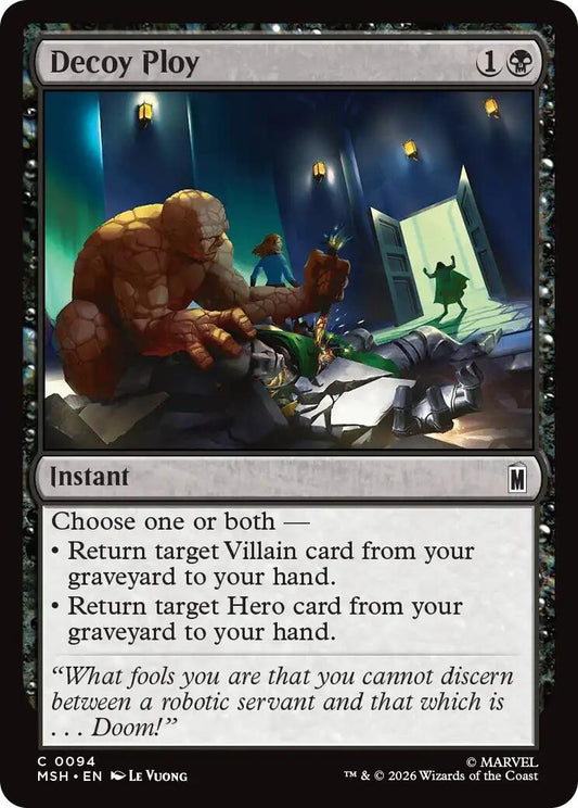 Image for Decoy Ploy (94) (Marvel Super Heroes) - Magic: The Gathering