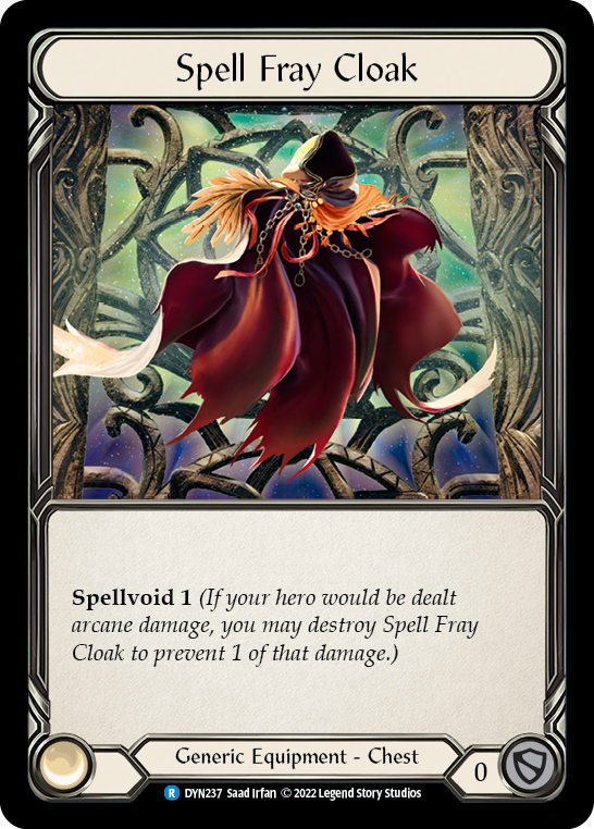 Spell Fray Cloak [DYN237] (Dynasty)  Rainbow Foil | Red Riot Games CA