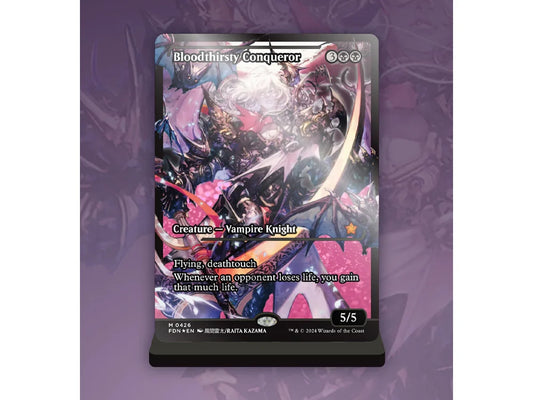 Magic The Gathering - Slab Standee - Bloodthirsty Conqueror