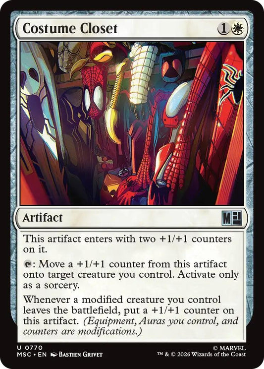 Image for Costume Closet (770) (Commander: Marvel Super Heroes) - Magic: The Gathering