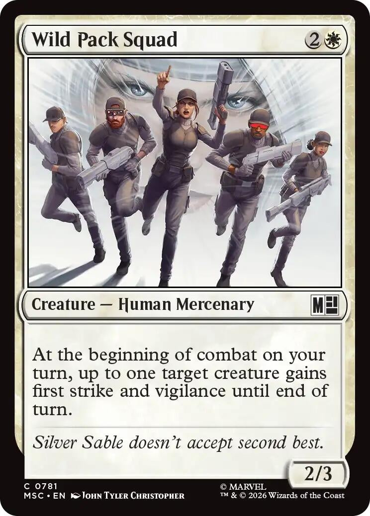 Image for Wild Pack Squad (781) (Commander: Marvel Super Heroes) - Magic: The Gathering