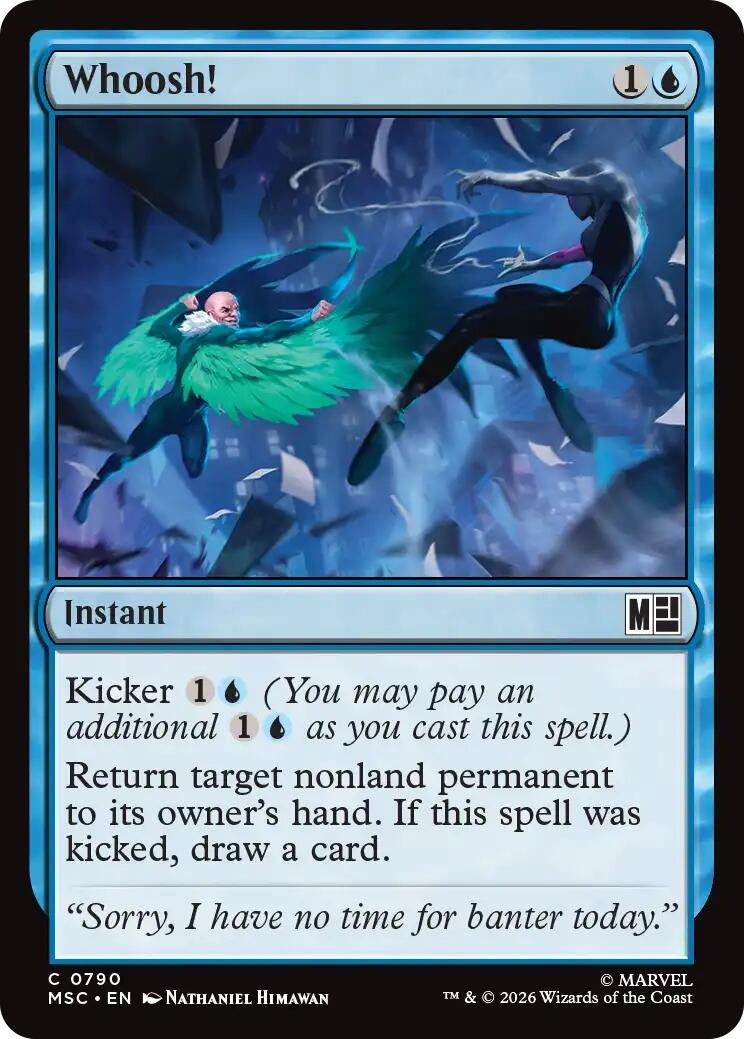 Image for Whoosh! (790) (Commander: Marvel Super Heroes) - Magic: The Gathering