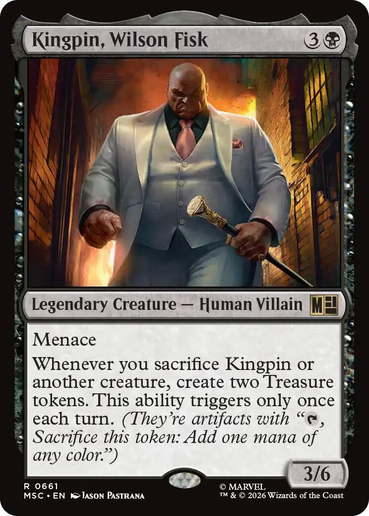 Image for Kingpin, Wilson Fisk (661) (Commander: Marvel Super Heroes) - Magic: The Gathering
