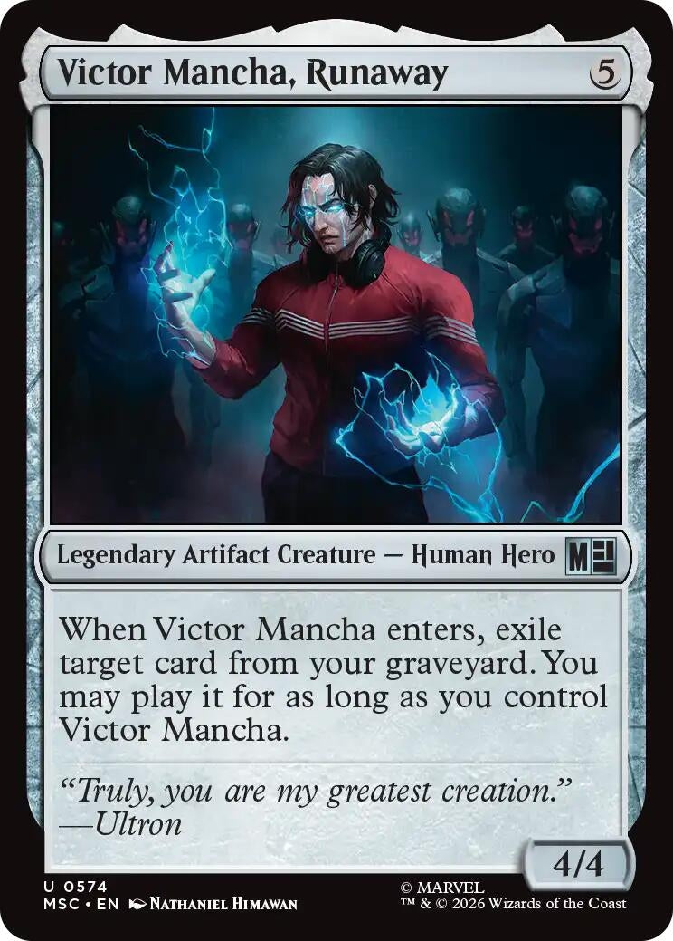 Image for Victor Mancha, Runaway (574) (Commander: Marvel Super Heroes) - Magic: The Gathering