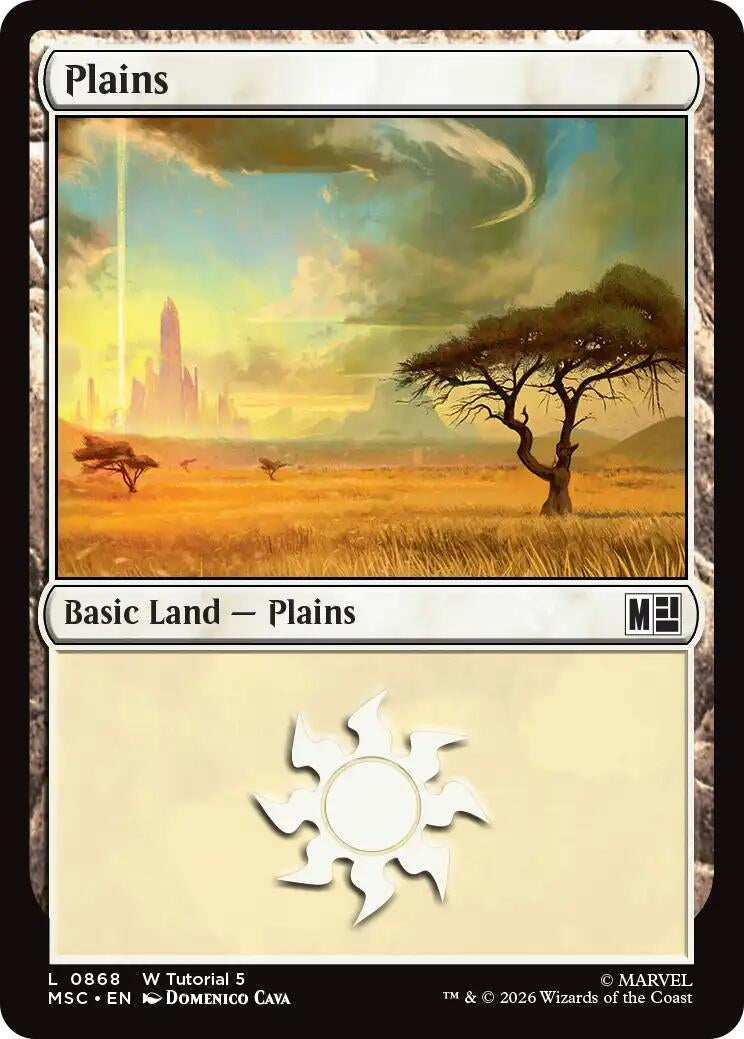 Image for Plains (0868) (868) (Commander: Marvel Super Heroes) - Magic: The Gathering