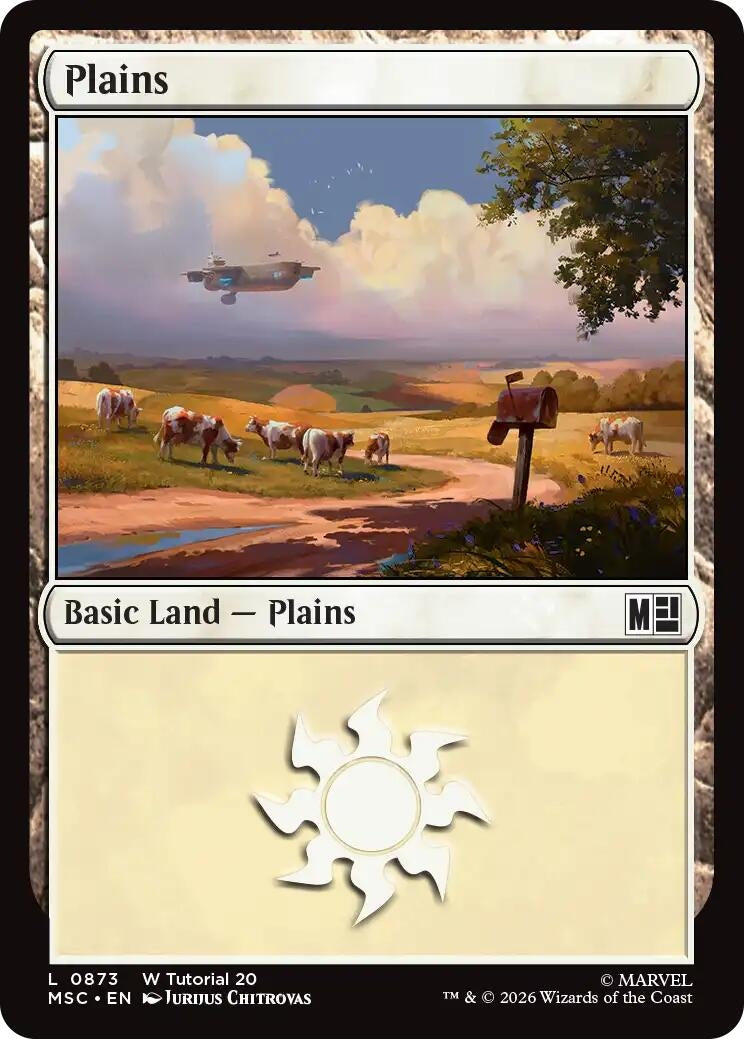 Image for Plains (0873) (873) (Commander: Marvel Super Heroes) - Magic: The Gathering