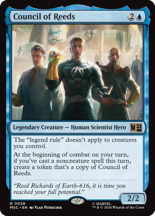 Image for Council of Reeds (28) (Commander: Marvel Super Heroes) - Magic: The Gathering