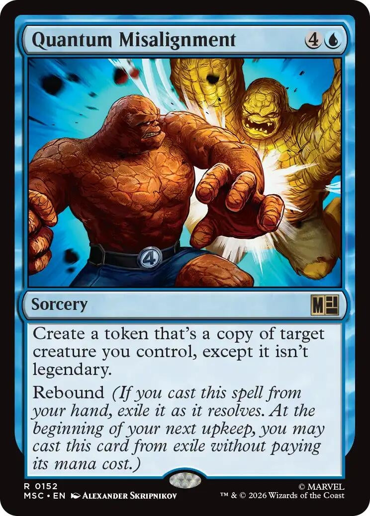 Image for Quantum Misalignment (152) (Commander: Marvel Super Heroes) - Magic: The Gathering