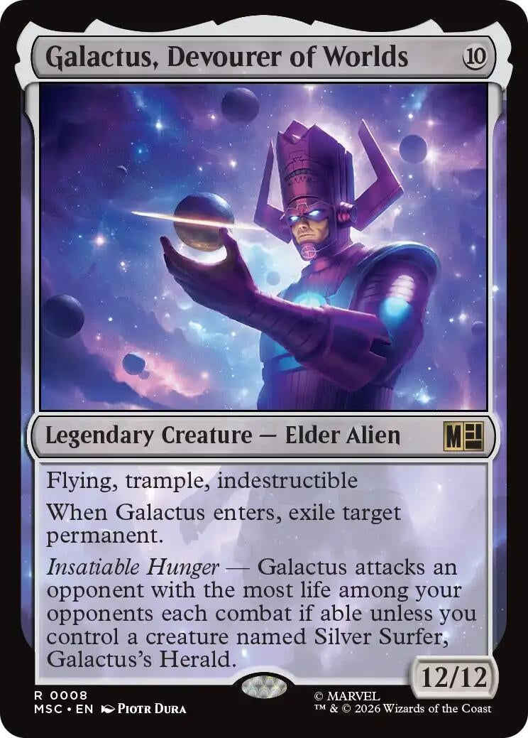 Image for Galactus, Devourer of Worlds (8) (Commander: Marvel Super Heroes) - Magic: The Gathering