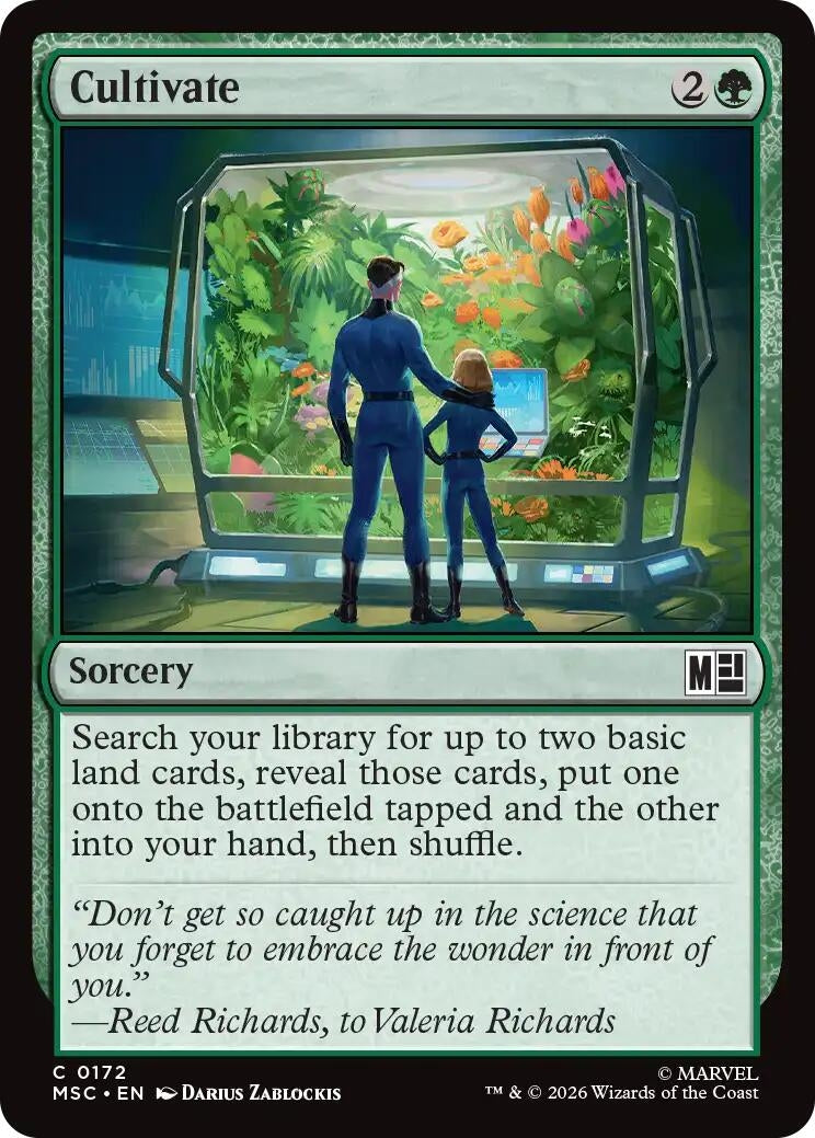 Image for Cultivate (172) (Commander: Marvel Super Heroes) - Magic: The Gathering