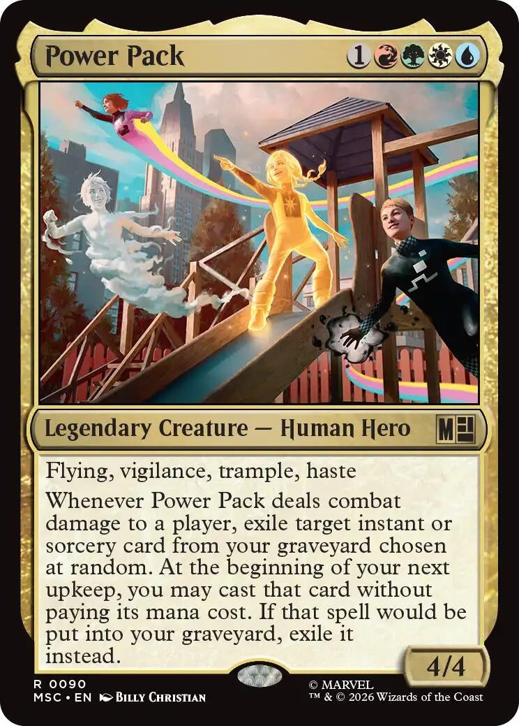 Image for Power Pack (90) (Commander: Marvel Super Heroes) - Magic: The Gathering