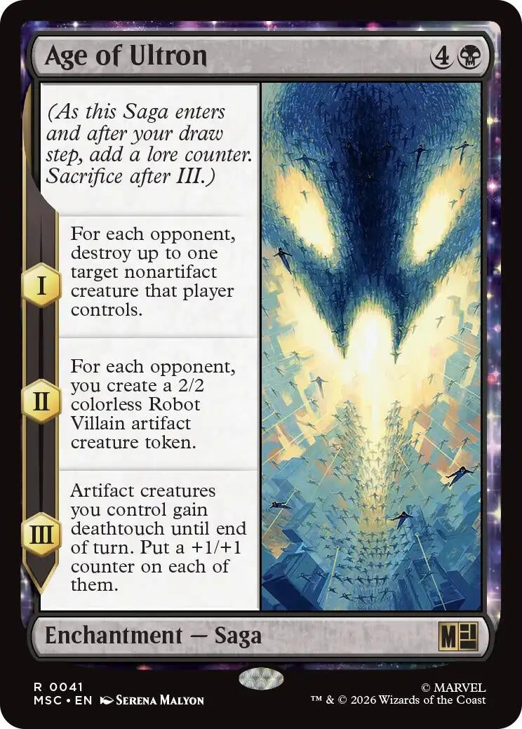 Image for Age of Ultron (41) (Commander: Marvel Super Heroes) - Magic: The Gathering