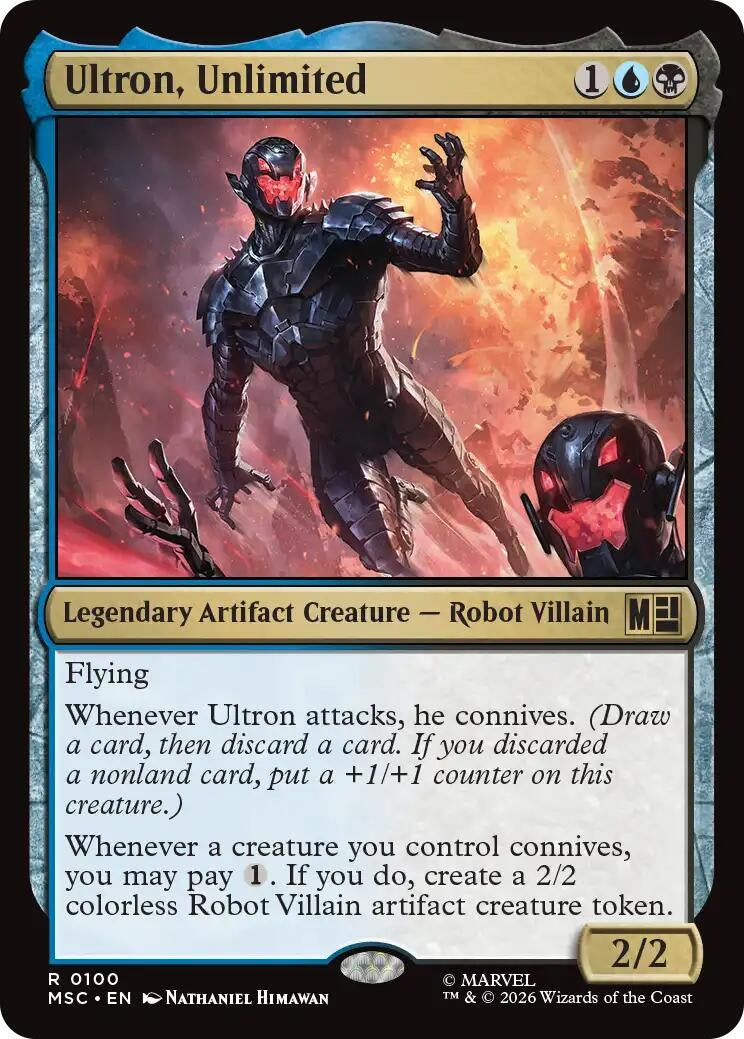 Image for Ultron, Unlimited (100) (Commander: Marvel Super Heroes) - Magic: The Gathering