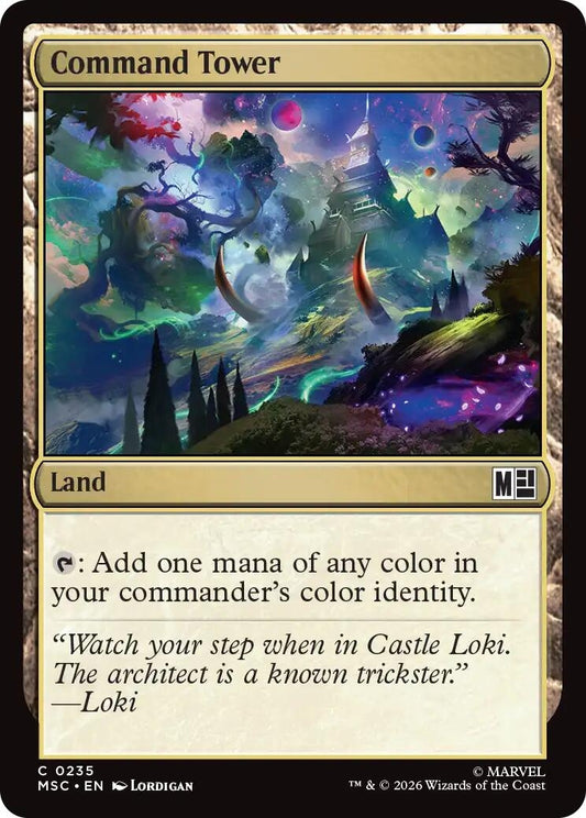 Image for Command Tower (0235) (235) (Commander: Marvel Super Heroes) - Magic: The Gathering