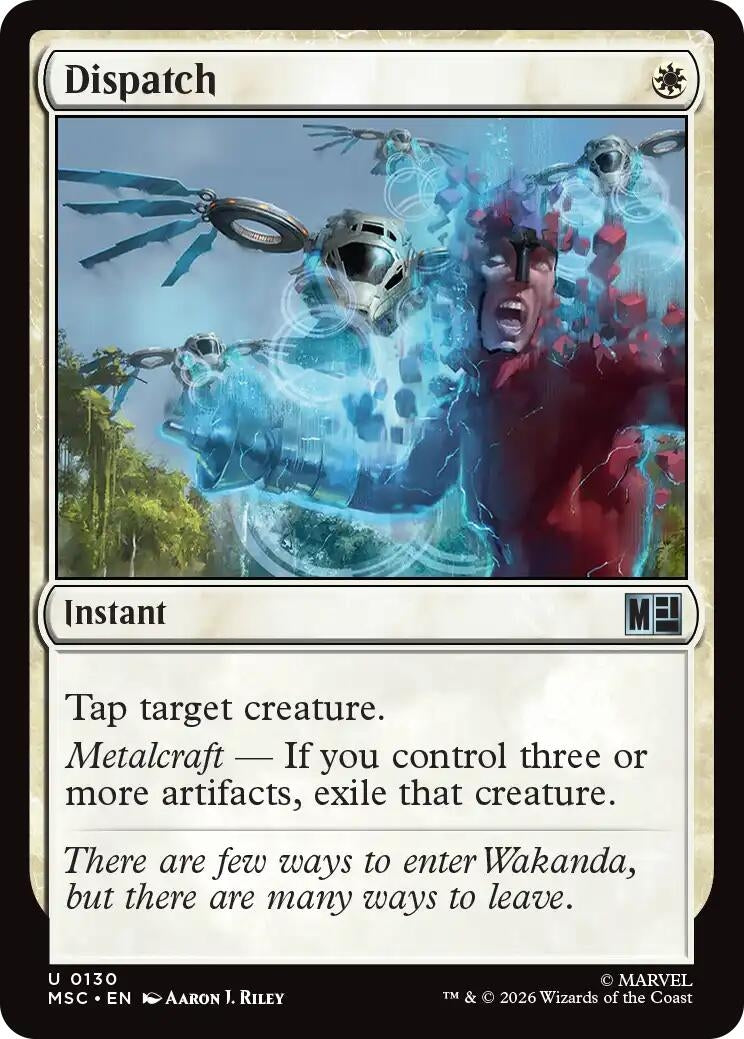 Image for Dispatch (130) (Commander: Marvel Super Heroes) - Magic: The Gathering