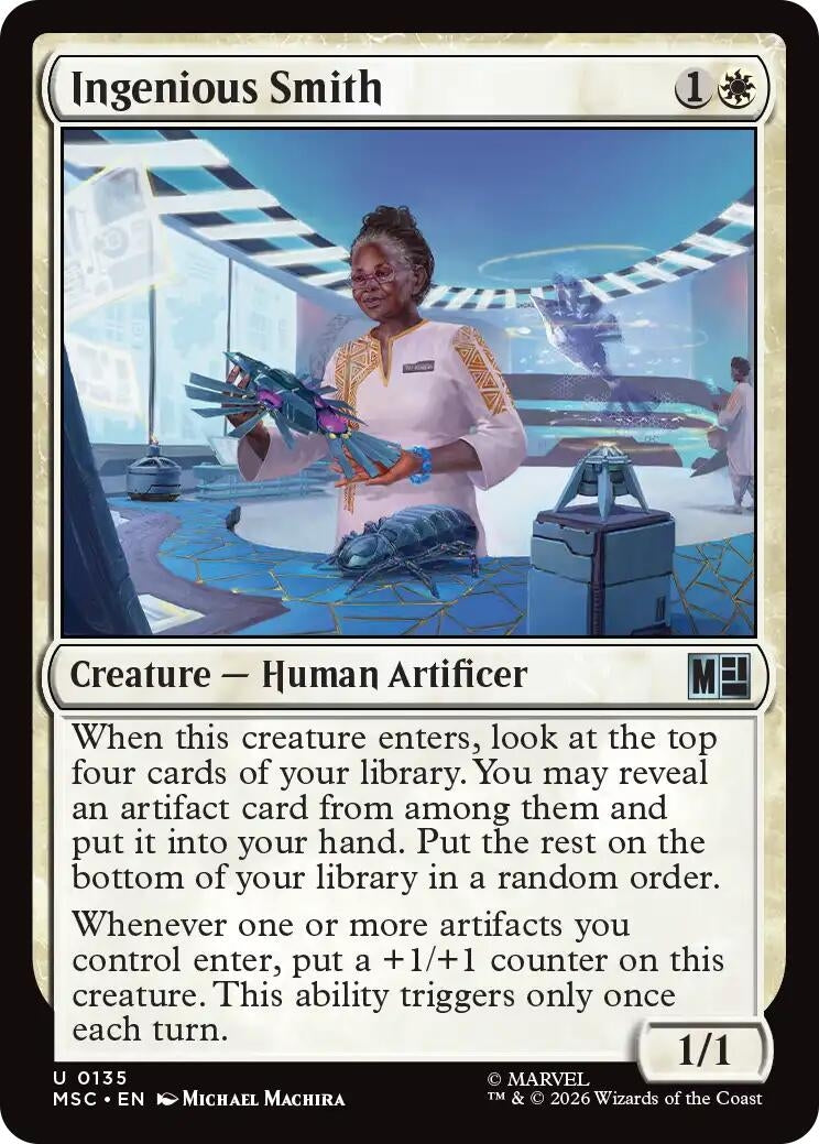 Image for Ingenious Smith (135) (Commander: Marvel Super Heroes) - Magic: The Gathering