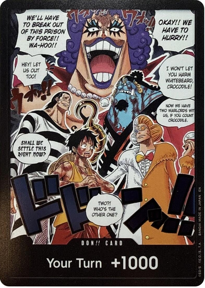 Image for DON!! Card (Alternate Art) (The Time of Battle) (OP16) - One Piece Card Game