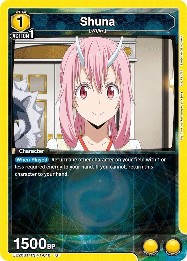 Image for Shuna (018) (UE20BT/TSK-1-018) (UE20BT: That Time I Got Reincarnated as a Slime) - Union Arena