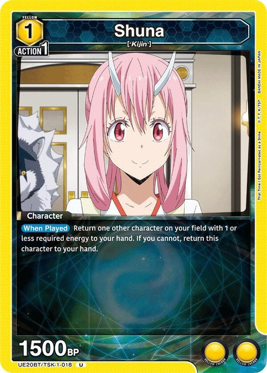 Image for Shuna (018) (UE20BT/TSK-1-018) (UE20BT: That Time I Got Reincarnated as a Slime) - Union Arena