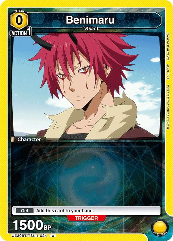 Image for Benimaru (024) (UE20BT/TSK-1-024) (UE20BT: That Time I Got Reincarnated as a Slime) - Union Arena