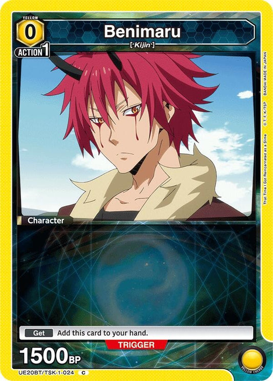 Image for Benimaru (024) (UE20BT/TSK-1-024) (UE20BT: That Time I Got Reincarnated as a Slime) - Union Arena