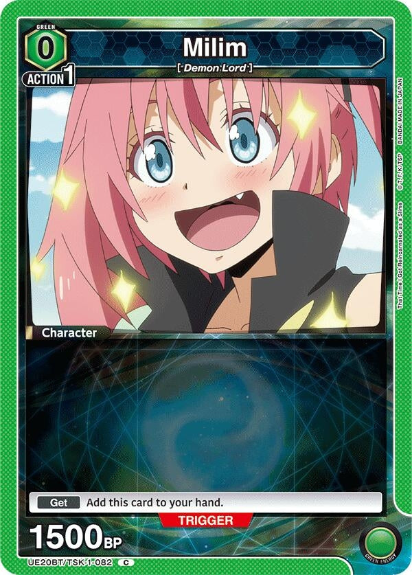 Image for Milim (082) (UE20BT/TSK-1-082) (UE20BT: That Time I Got Reincarnated as a Slime) - Union Arena