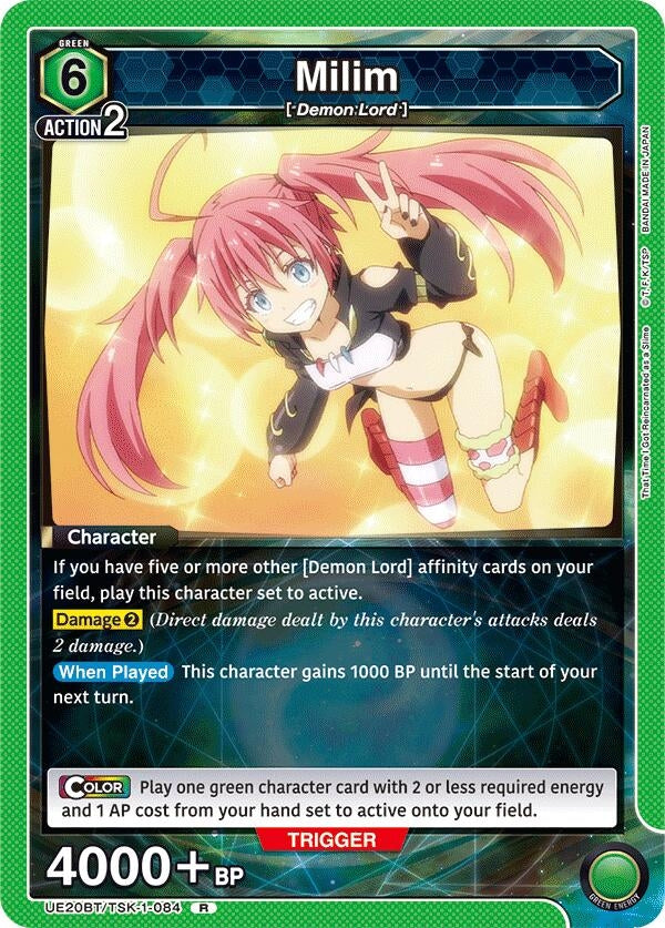 Image for Milim (084) (UE20BT/TSK-1-084) (UE20BT: That Time I Got Reincarnated as a Slime) - Union Arena