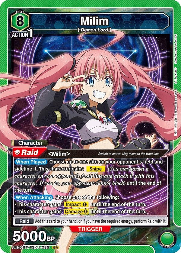 Image for Milim (085) (UE20BT/TSK-1-085) (UE20BT: That Time I Got Reincarnated as a Slime) - Union Arena